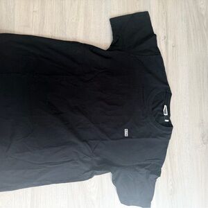 Kith Black Short Sleeve Tee with Small logo Patch